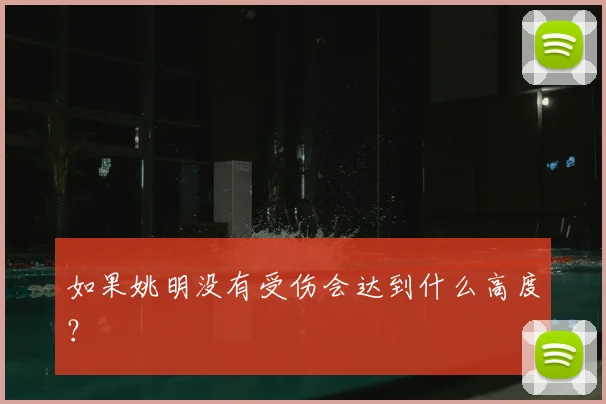 如果姚明没有受伤会达到什么高度？